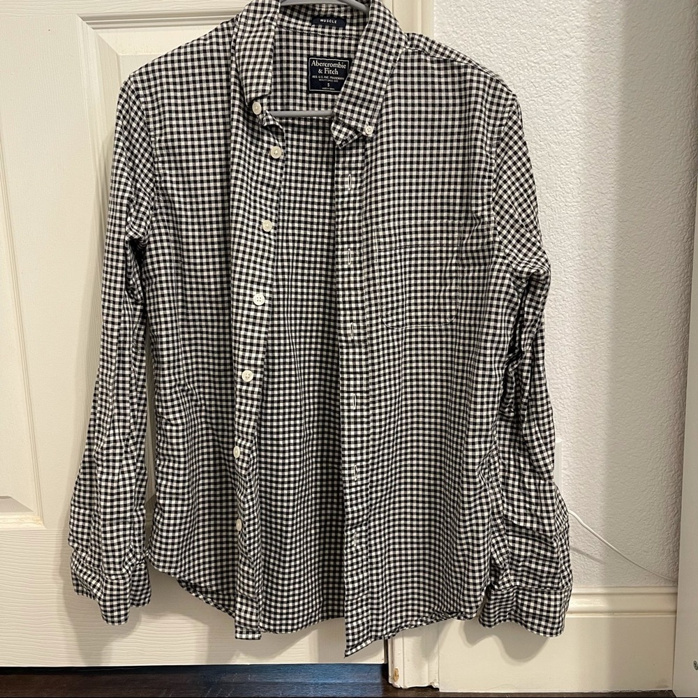 A&F men casual shirt